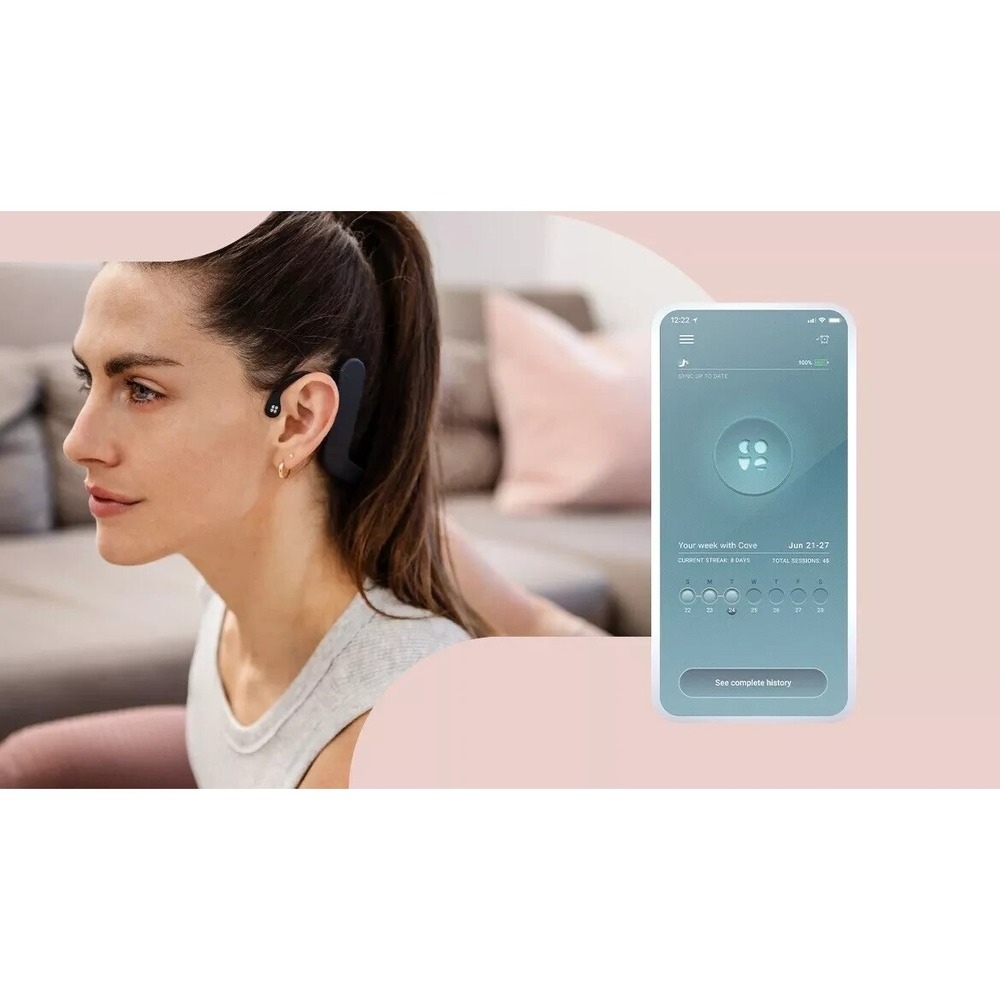 COVE Wearable Device Improve Sleep, Relieve Stress & Improve Mental Performance